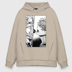 Мужское худи Oversize хлопок Manga Given