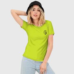 Женская футболка 3D Slim Беганутые - фото 2