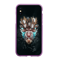 Чехол для iPhone XS Max матовый Princess Mononoke