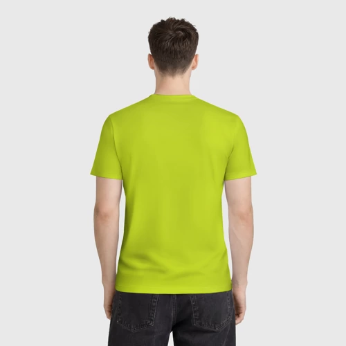 Мужская футболка 3D с принтом Суета Вокруг, вид сзади #2