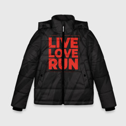 Зимняя куртка для мальчиков 3D Live Love Run