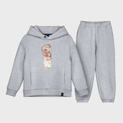 Детский костюм хлопок Oversize Хаку и Тихиро