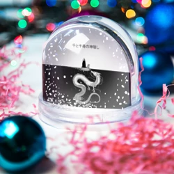 Игрушка Снежный шар Тихиро плывет вместе с Безликим - фото 2