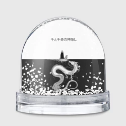 Игрушка Снежный шар Тихиро плывет вместе с Безликим