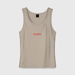 Женская майка хлопок Damn merch