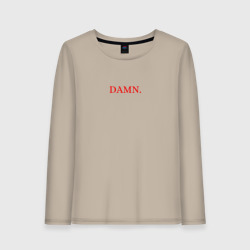 Женский лонгслив хлопок Damn merch