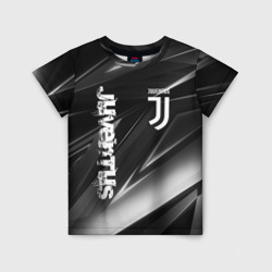Детская футболка 3D Juventus geometry stripes Ювентус геометрические полосы