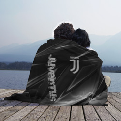 Плед 3D Juventus geometry stripes Ювентус геометрические полосы - фото 2