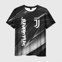 Мужская футболка 3D Juventus geometry stripes Ювентус геометрические полосы