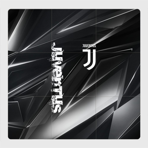 Магнитный плакат 3Х3 Juventus geometry stripes Ювентус геометрические полосы
