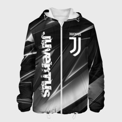 Мужская куртка 3D Juventus geometry stripes Ювентус геометрические полосы