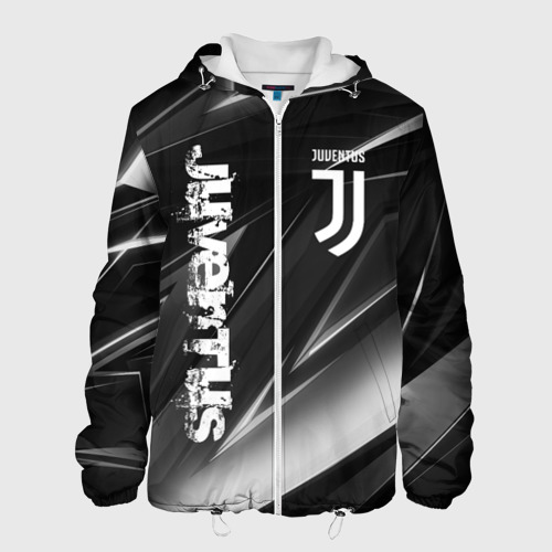 Мужская куртка 3D Juventus geometry stripes Ювентус геометрические полосы, цвет 3D печать