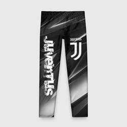 Детские леггинсы 3D Juventus geometry stripes Ювентус геометрические полосы