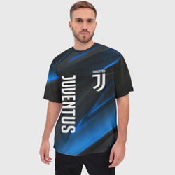 Мужская футболка oversize 3D Juventus Ювентус - фото 2