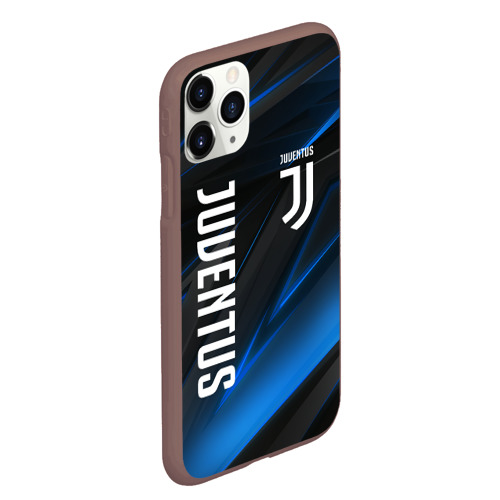 Чехол для iPhone 11 Pro Max матовый Juventus Ювентус, цвет коричневый - фото 3