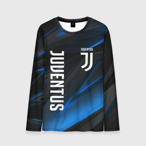 Мужской лонгслив 3D Juventus Ювентус, цвет 3D печать