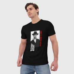 Мужская футболка 3D Чехов "Тянет к морю адски" - фото 2