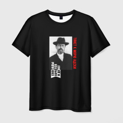 Мужская футболка 3D Чехов "Тянет к морю адски"