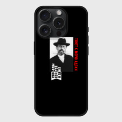 Чехол силиконовый для Apple iPhone 15 Pro матовый Чехов "Тянет к морю адски"