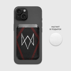 Картхолдер Magsafe магнитный Watch dogs legion - фото 2
