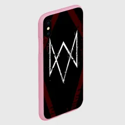 Чехол для iPhone XS Max матовый Watch dogs legion - фото 2