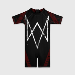 Детский купальный костюм 3D Watch dogs legion