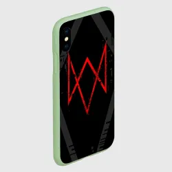 Чехол для iPhone XS Max матовый Watch dogs legion - фото 2