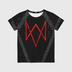 Детская футболка 3D Watch dogs legion