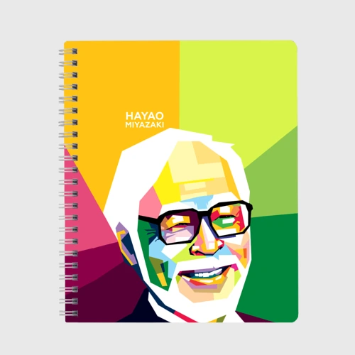 Тетрадь Hayao Miyazaki