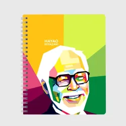 Тетрадь Hayao Miyazaki