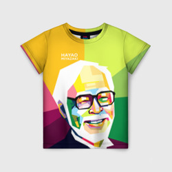 Детская футболка 3D Hayao Miyazaki