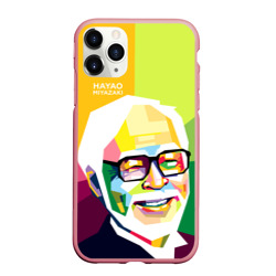 Чехол для iPhone 11 Pro Max матовый Hayao Miyazaki