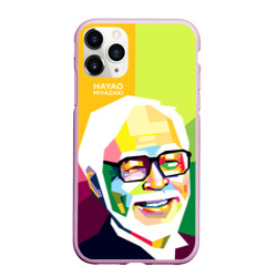 Чехол для iPhone 11 Pro Max матовый Hayao Miyazaki