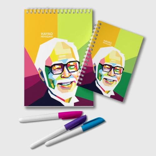 Блокнот Hayao Miyazaki
