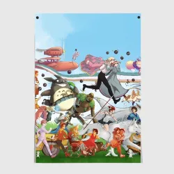 Постер Studio Ghibli
