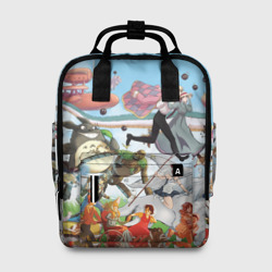 Женский рюкзак 3D Studio Ghibli