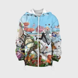 Детская куртка 3D Studio Ghibli