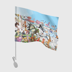 Флаг для автомобиля Studio Ghibli