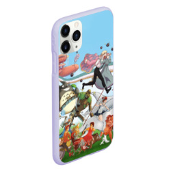 Чехол для iPhone 11 Pro матовый Studio Ghibli - фото 2