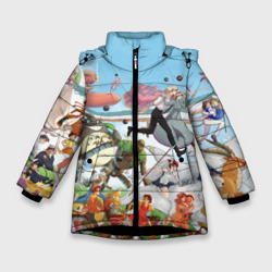 Зимняя куртка для девочек 3D Studio Ghibli