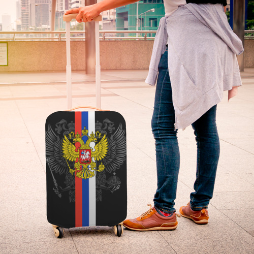 Чехол для чемодана 3D Россия, цвет 3D печать - фото 4