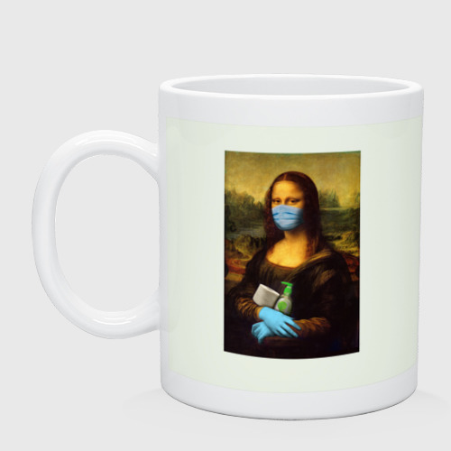 Кружка керамическая Mona Lisa, цвет фосфор