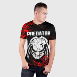 Мужская футболка 3D Slim Predator - фото 2