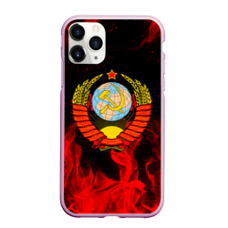 Чехол для iPhone 11 Pro Max матовый СССР