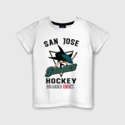 Детская футболка хлопок San Jose Sharks