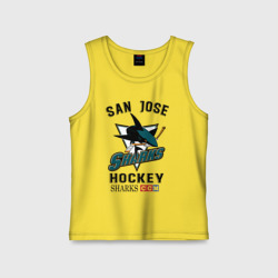 Детская майка хлопок San Jose Sharks