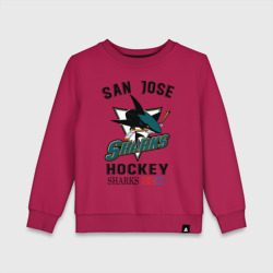 Детский свитшот хлопок San Jose Sharks