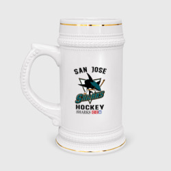 Кружка пивная San Jose Sharks