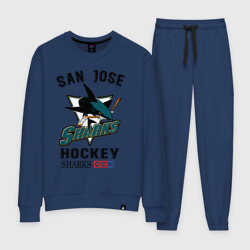 Женский костюм хлопок San Jose Sharks