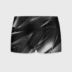 Мужские трусы 3D Geometry stripes black & white